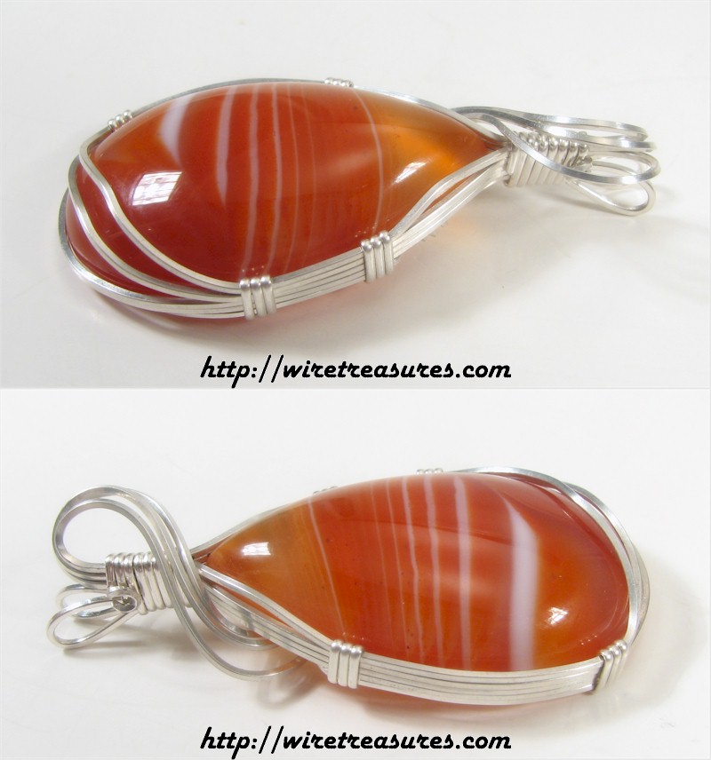 Red Agate Pendant