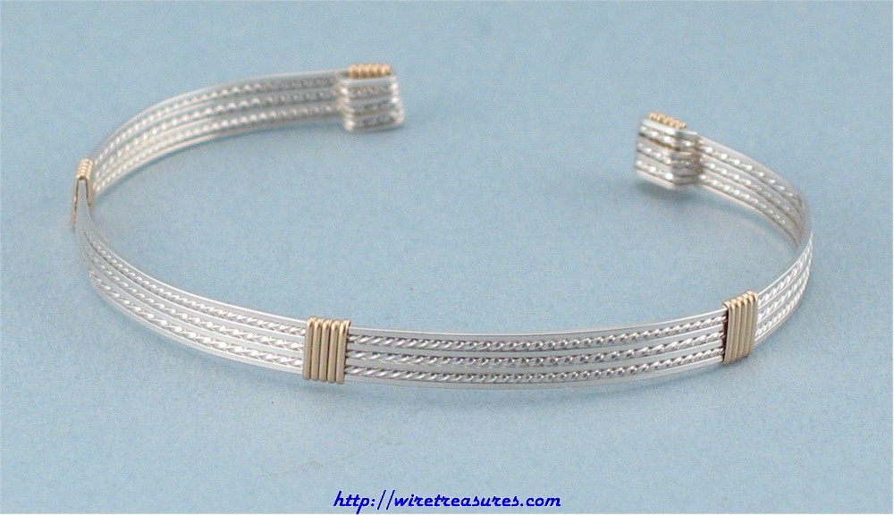 Cuff-Style Wire Bracelet
