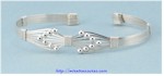 Fourteen-Bead Cuff Bracelet