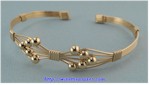 Ten-Bead Cuff Bracelet