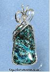 Shattuckite Pendant