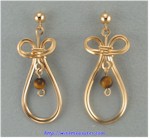 Tiger Eye Earrings