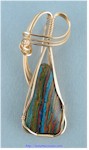 Rainbow Cal Silica Pendant