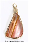 Smelted Quartz Pendant
