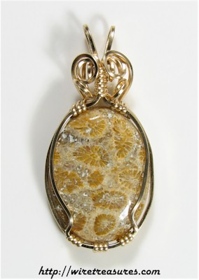 Bali Coral Pendant