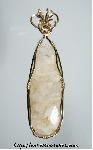 Plume Agate Pendant