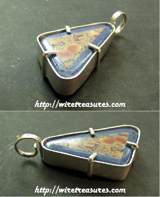 Intarsia Pendant