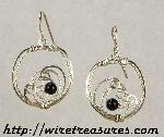 Rolling Stone Gathering Moss Earrings