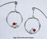 Little Double-Round Earrings