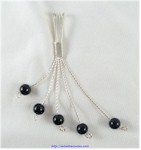 Onyx Bead Pendant