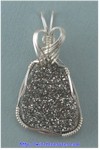 Titanium Druzy Pendant