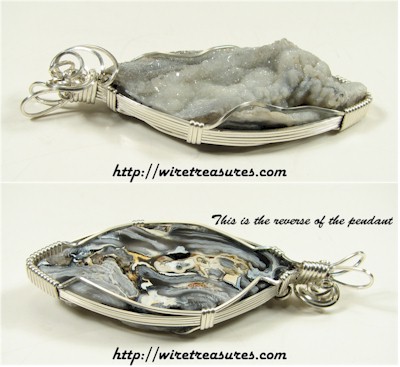Druzy Pendant