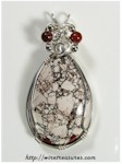 Gold Ridge Rhyolite Pendant