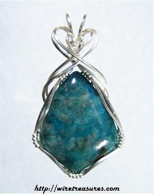 Chrysocolla Pendant