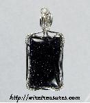 Goldstone Pendant