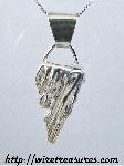 Pinestraw Cast Pendant