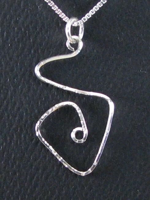 Greek Key Pendant